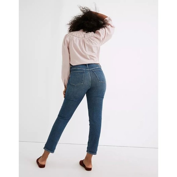 Madewell The Perfect Vintage Jean in Melgrove Wash 25 New Denim Pants (hemmed) - Picture 13 of 15